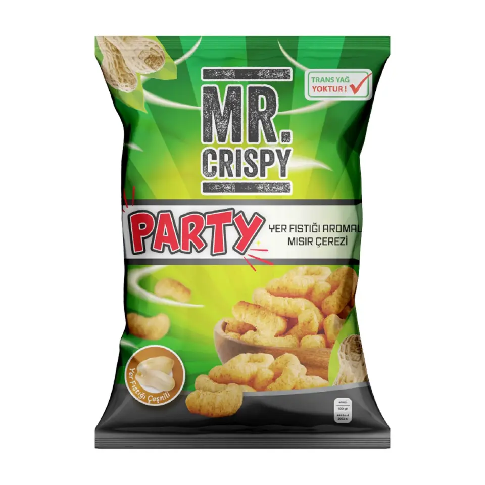 MR. CRISPY PARTY YER FISTIĞI CİPSİ 60 GRAM X 14 PAKET