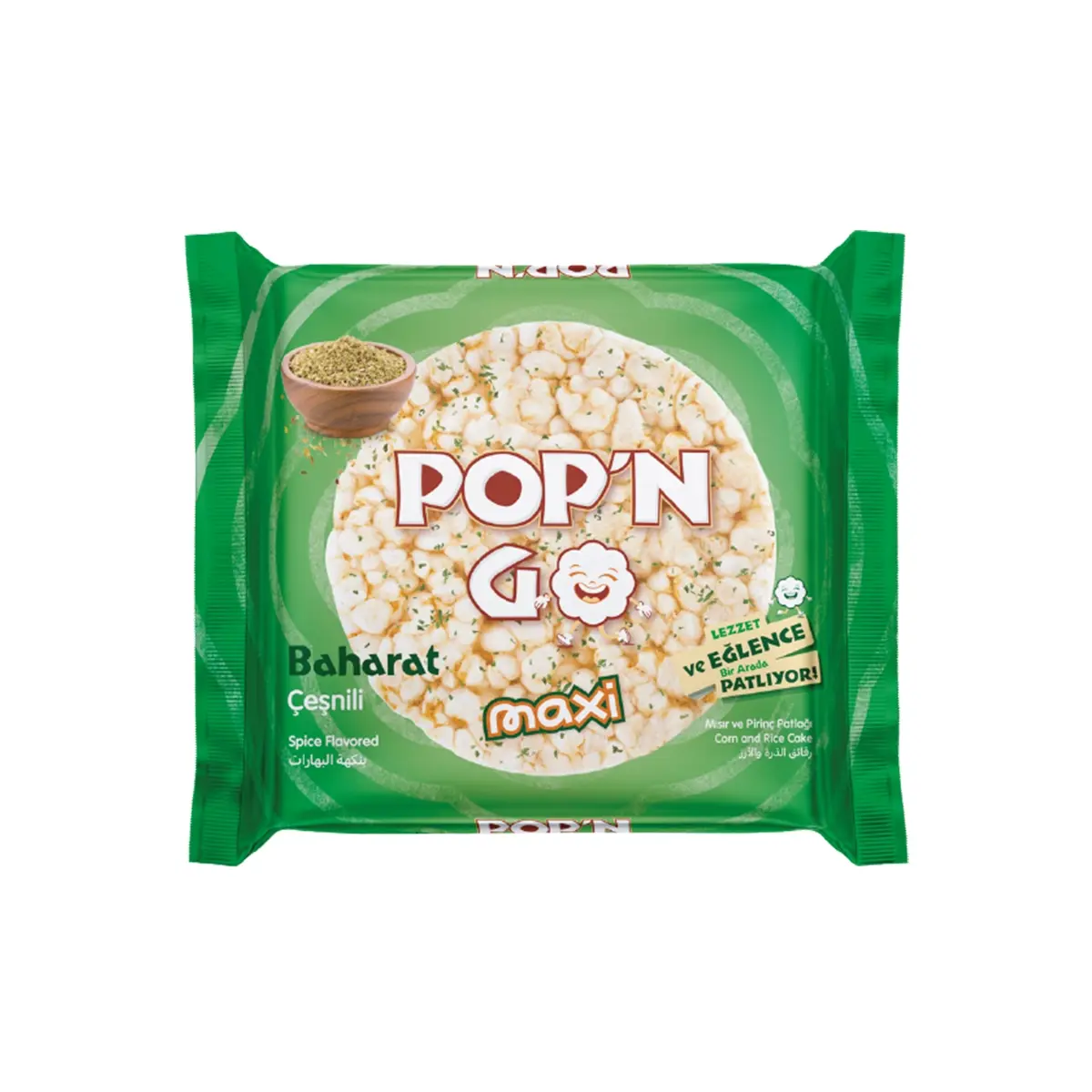 POP'N GO BAHARAT ÇEŞNİLİ 20 GRAM X 24 PAKET (OKUL LOGOLU)