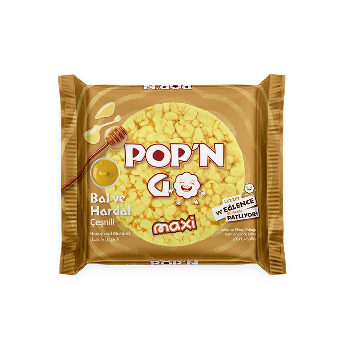 POP'N GO MAXI BAL VE HARDAL ÇEŞNİLİ (OKUL LOGOLU) 20 GRAM X 24 PAKET