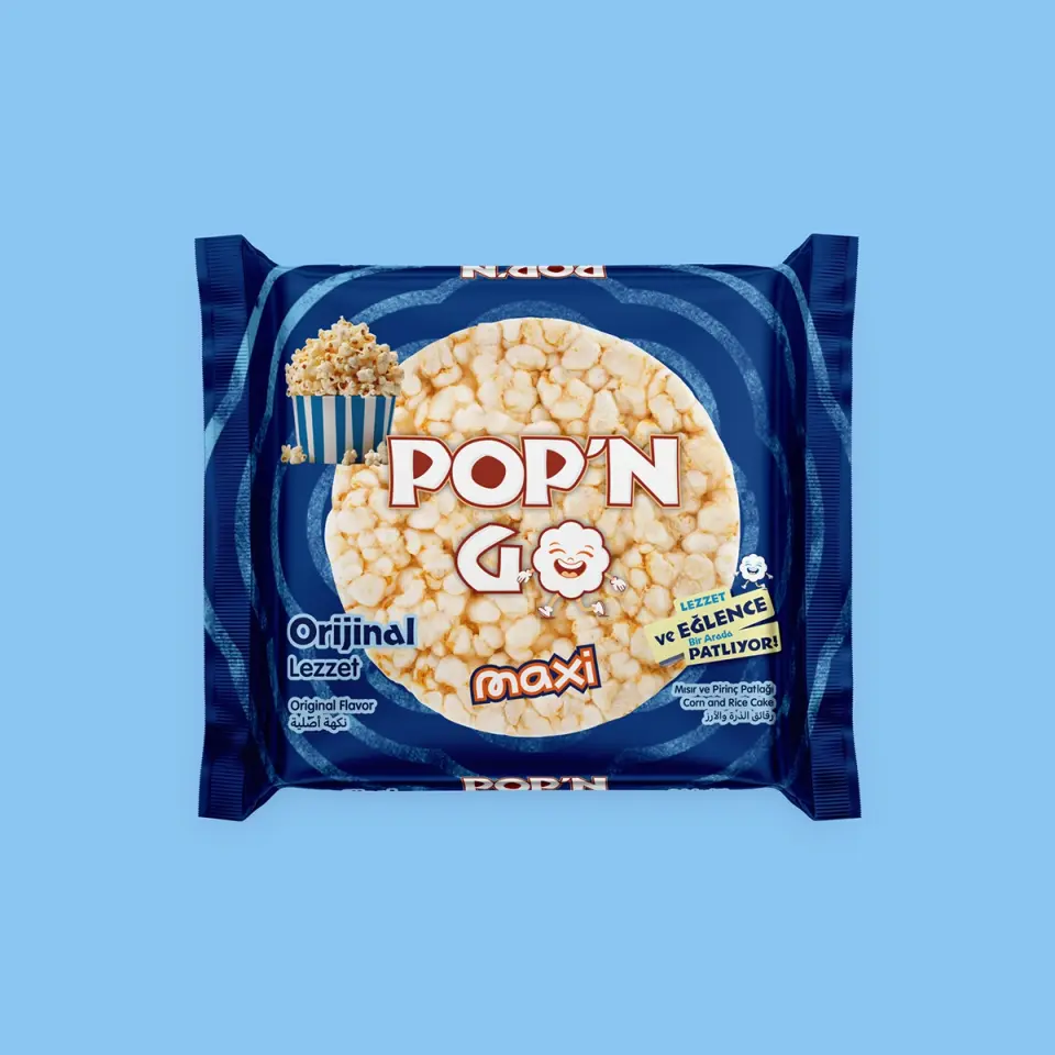 POP'N GO ORİJİNAL MAXİ ORİJİNAL LEZZET 20 GRAM X 24 PAKET (OKUL LOGOLU)