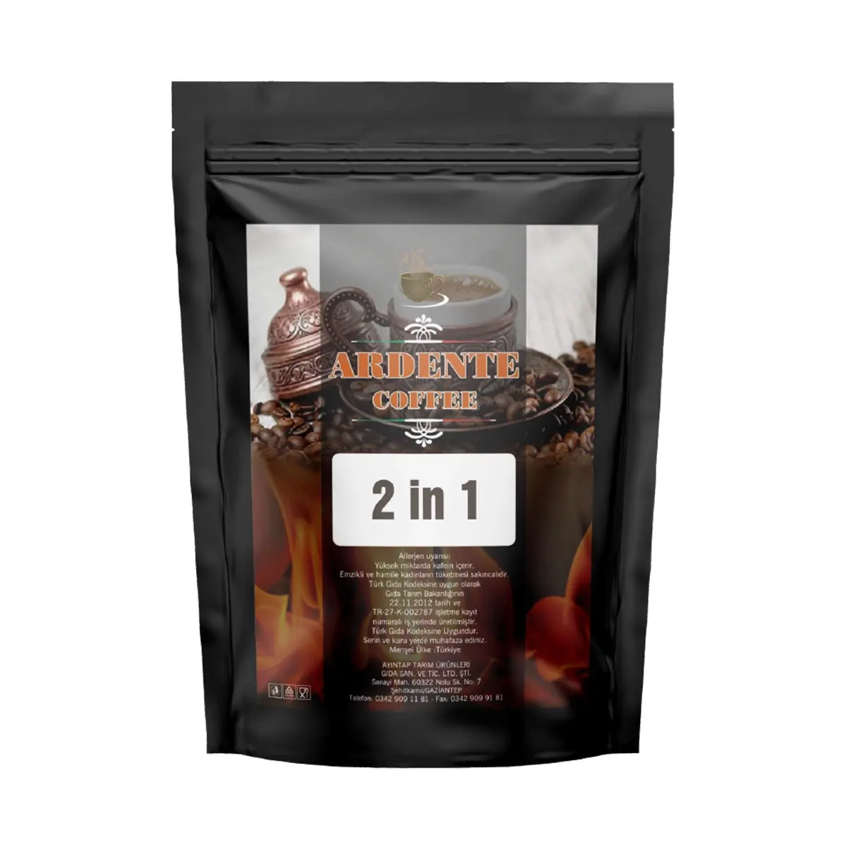 KAHVE 2'Sİ 1 ARADA 1000 GRAM PAKET