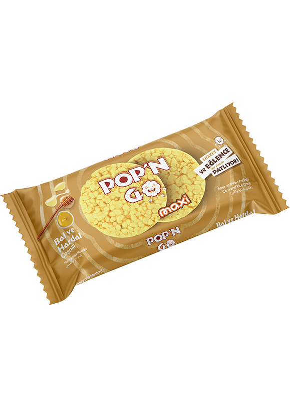 POP'N GO BAL VE HARDAL ÇEŞNİLİ 40 GRAM PAKET
